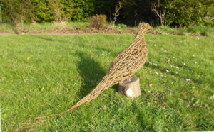 pheasant willow sculpture